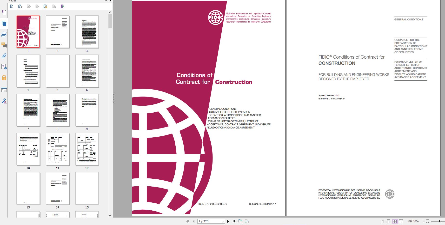 دانلود کتاب Construction Contract 2nd Ed (2017 Red Book) خرید ایبوک قرارداد ساخت دریافت PDF ایبوک FIDIC Contract for Construction دانلود از FIDIC گیگاپیپر